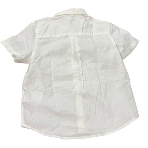 H&M Kids White Button Up Shirt 3-4Y Boys Formal Dress Top 4T EUC 100% Cotton - Picture 2 of 4